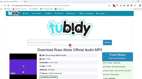 Tubidy User-Friendly Interface