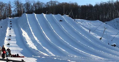 tubing at snow valley