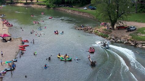 Tubing On The Illinois River Oklahoma