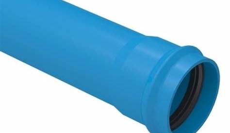 Tubo Pvc Irrigação Defofo Azul Dn 200mm Pn80 Cano Jei R