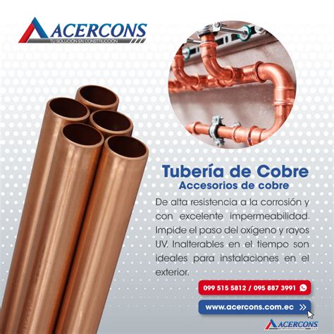 tubo de cobre tipo m 1/2