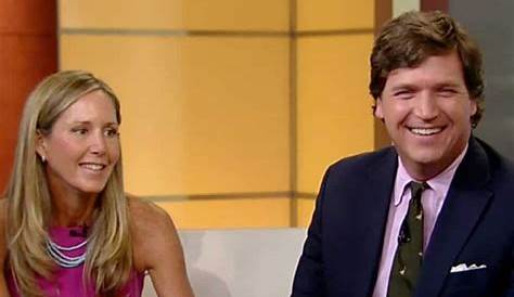Tucker Carlson's wife appears carefree day after Fox host was ousted