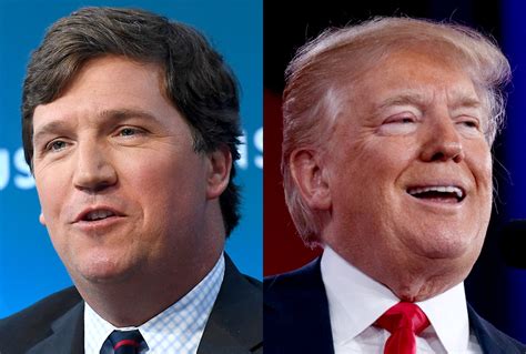 tucker comments about trump