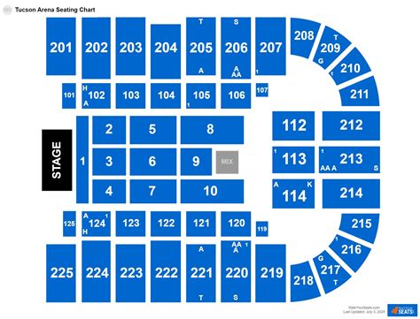 Tucson Arena Seating Chart