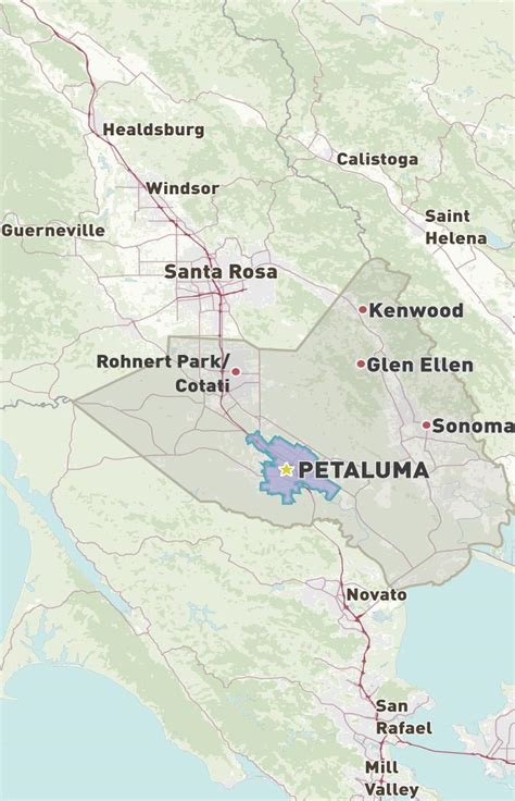 tucson to petaluma ca