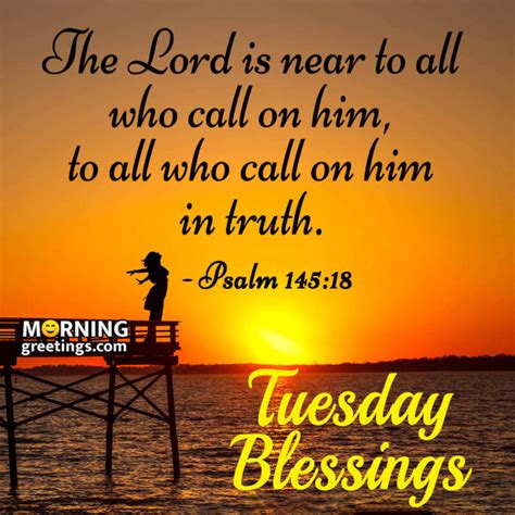 tuesday blessings with scripture