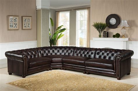  27 References Tufted Leather Sectional Set New Ideas