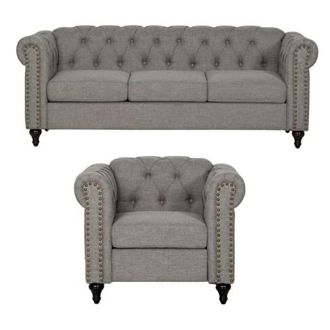 New Tufted Sofa Set Costco Best References
