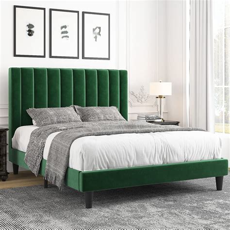 Tufted Green Headboard