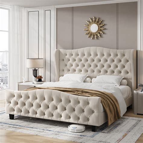 Tufted Headboard Queen Size