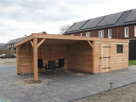 Tuinschuur Overkapping