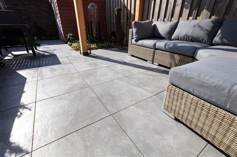 Tuintegels Groot Grijs