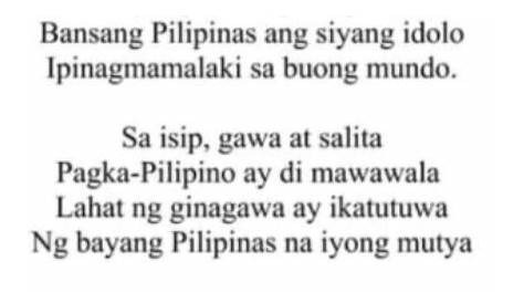 Gumawa Ng tula tungkol sa Filipino values month Pa help po pasahan na