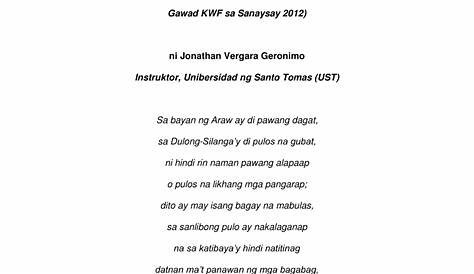 Sanaysay Tungkol Sa Kahalagahan Ng Kultura Ng Pilipinas - Mobile Legends