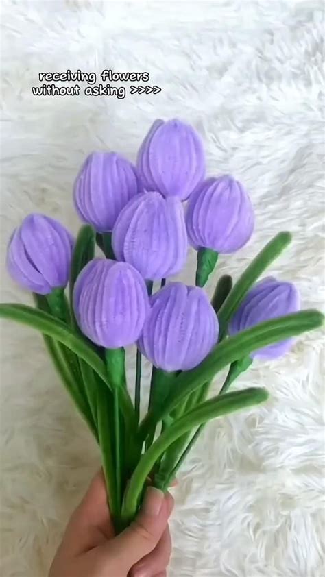 Tulips Flower Making