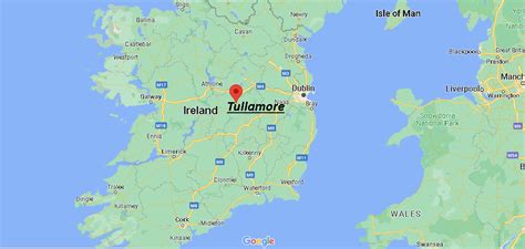 tullamore on map of ireland