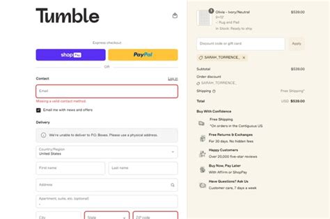Tumble Living Rug Discount Code