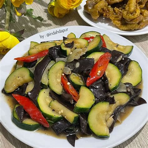Tumis Zucchini