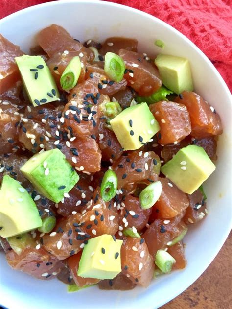 Ahi Poke Sushi Bowls with Wasabi Sauce The Roasted Root