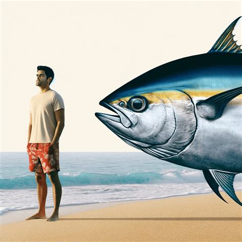 tuna compared to human