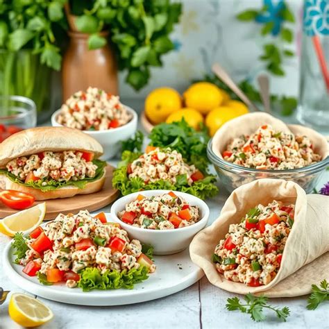 Tuna Salad Serving Ideas