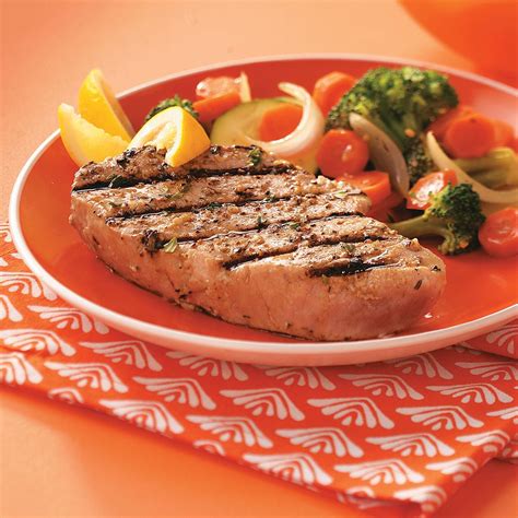 Tuna Steak Bbq