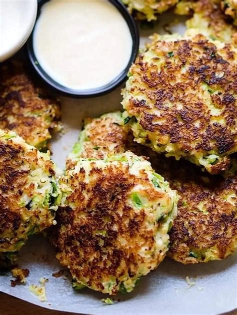 Tuna Zucchini Fritters