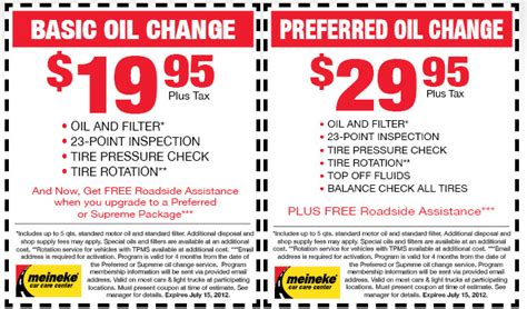 tune up oil change near me coupons