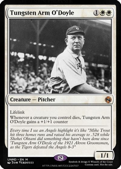 Tungsten Arm O Doyle Stats