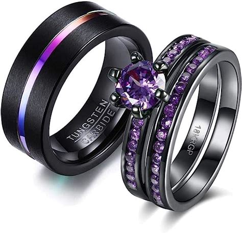 tungsten engagement rings for her