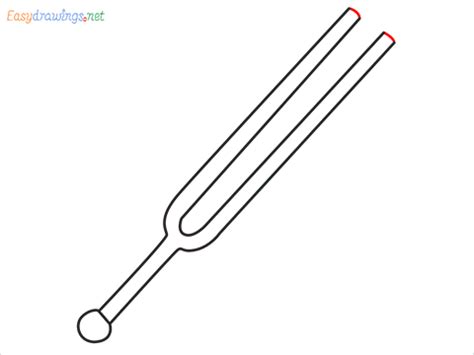 Tuning Fork Drawing