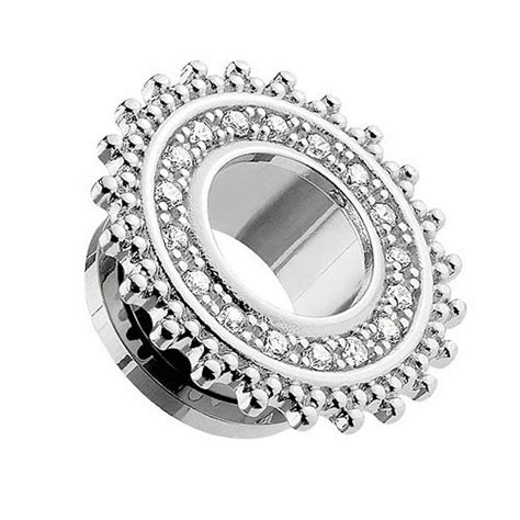 Tunnel Piercing Silber
