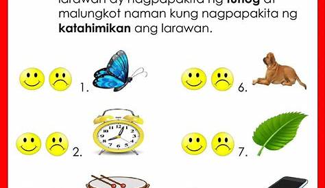 Uri Ng Tunog Ng Mga Bagay For Grade 1 Worksheets - bagay tulala