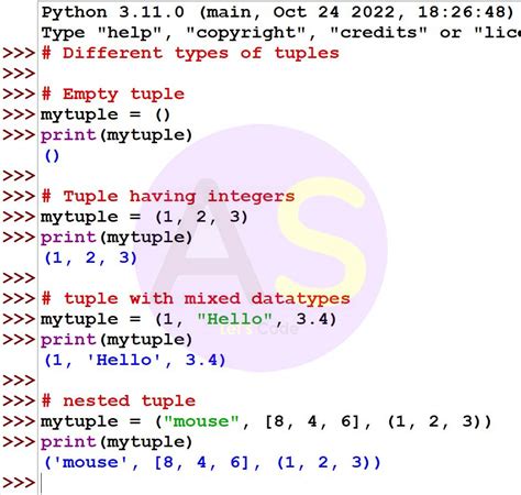 tuple questions in python class 11