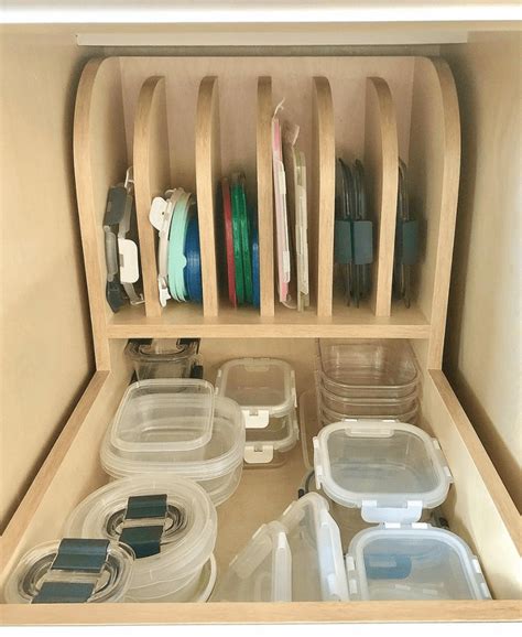 tupperware organization ideas