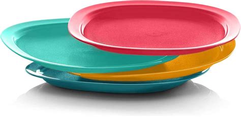 Tupperware Plastic Plates
