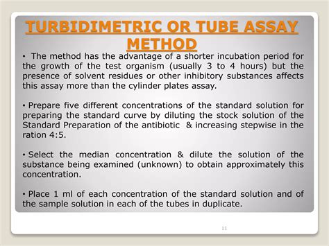 Turbidimetric Method For Sulfur