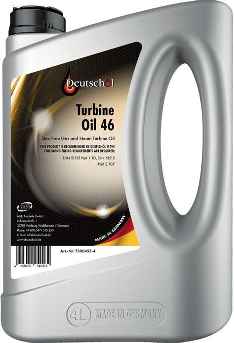 turbine oil 46 specification