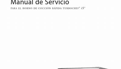 Turbochef I5 Service Manual