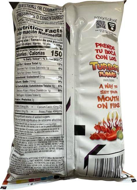 Sabritas® Turbos® Flamas® Flavored Corn Snacks, 4.25 oz Kroger