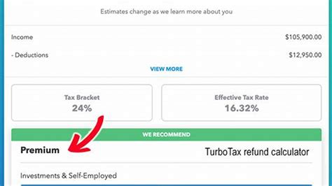 turbotax income tax calculator 2024