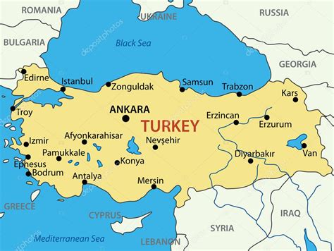 turchia mappe