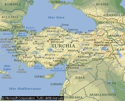 turchia territorio e popolazione