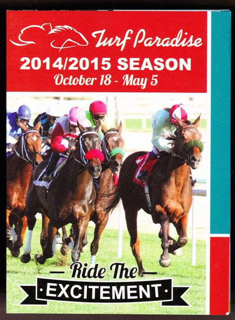 turf paradise horse racing schedule