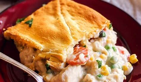 Turkey Pot Pie With Crescent Rolls