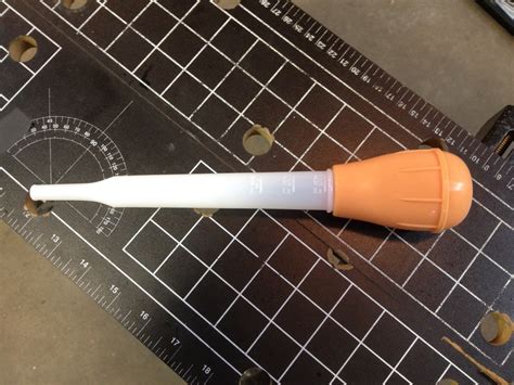 Turkey Baster To Remove Brake Fluid