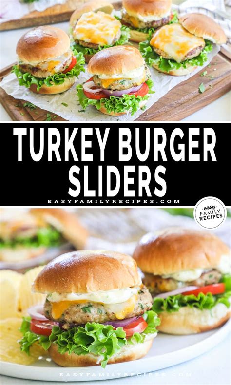 Turkey Burger Sliders