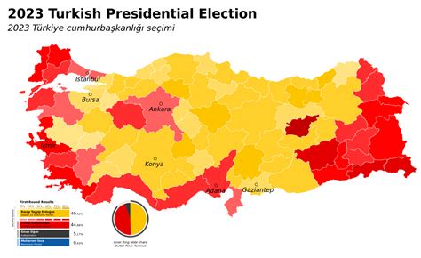 turkey election 2023 results by province