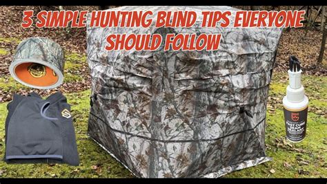 Turkey Hunting Blind Tips