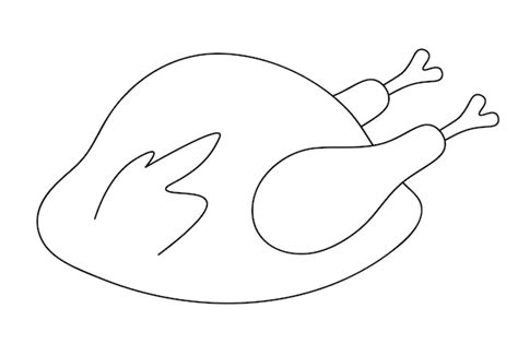 Turkey Meat Drawing